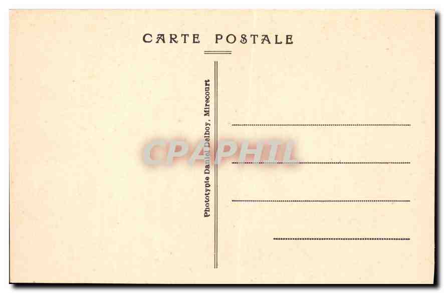 CPA Mattaincourt La Chambre de St Pierre Fourier  — Verso