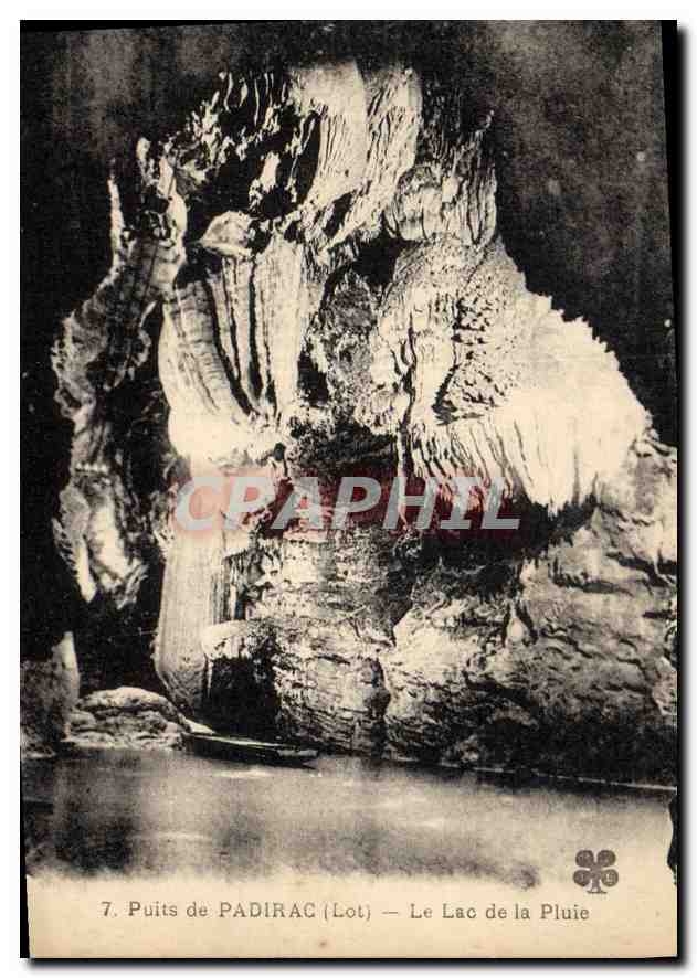 Puits de PADIRAC (Lot) — Le Lac de la Pluie