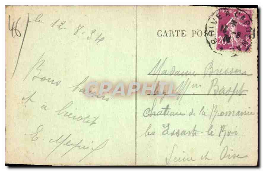 Puits de PADIRAC (Lot) — Le Lac de la Pluie — Reverso