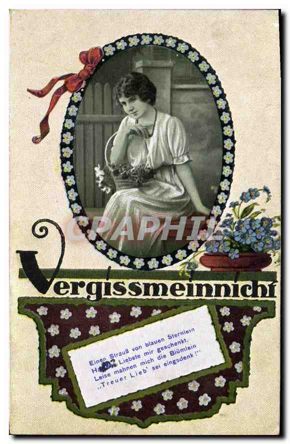 CPA Fantaisie Femme