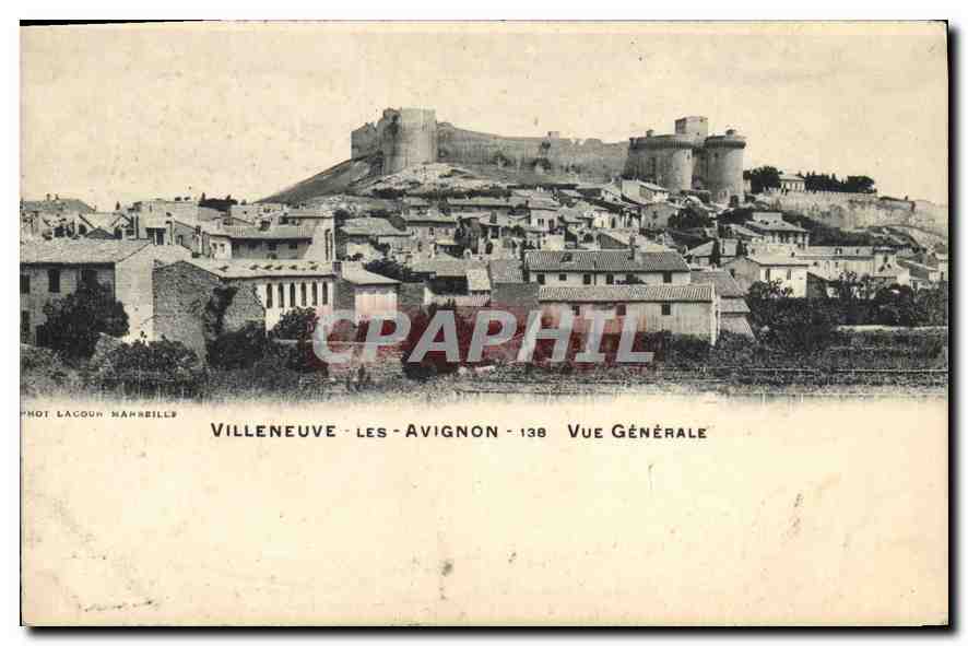 CPA Villeneuve les Avignon Vue Generale 