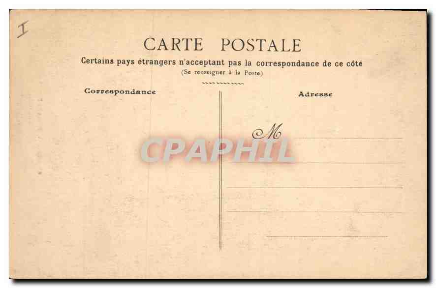 Grenoble - Statue de Bayard — éditeur anonyme, n° de série non visible — Verso