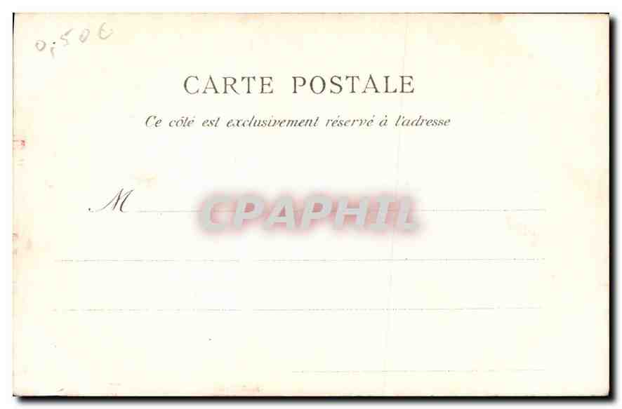 CPA Notre Dame des Flots Le Havre  — Rückseite