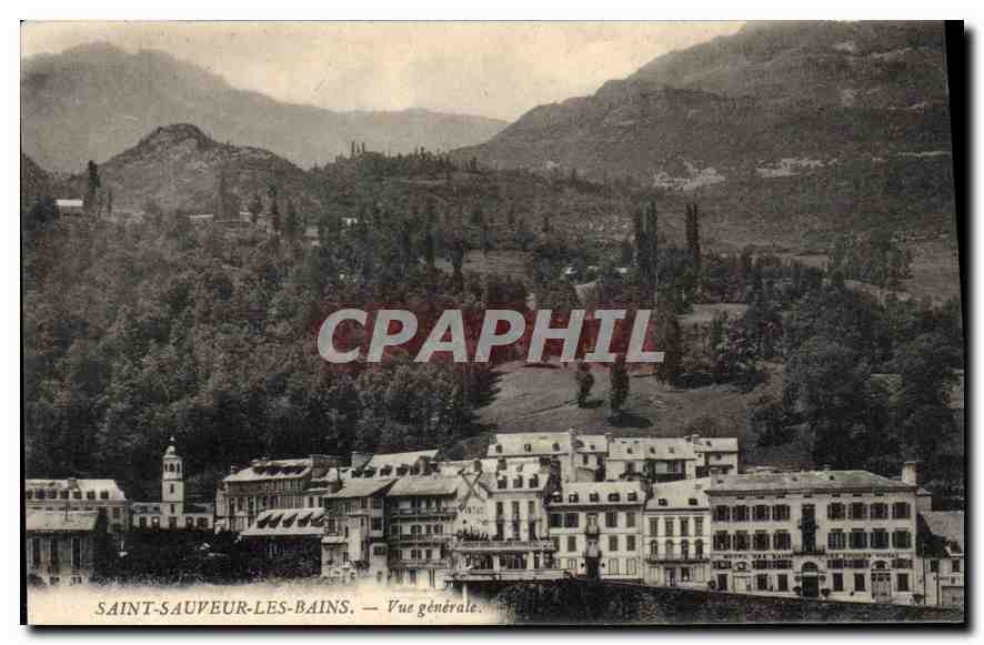 Saint-Sauveur-les-Bains — Vue générale — Hôtel-Restaurant Pintat