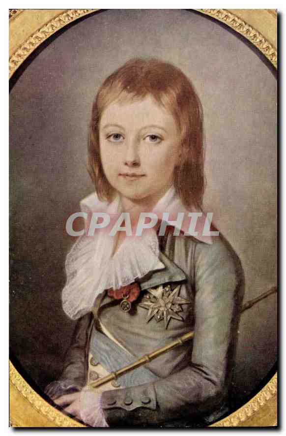 Portrait de Louis XVII — Enfance — Édité par le Comité National de l'Enfance
