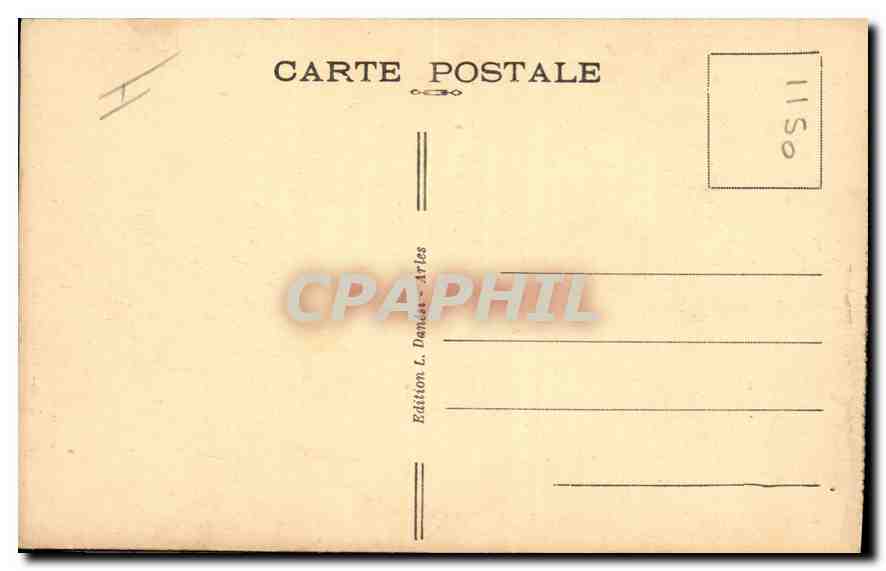 Intérieur de l'Église Saint-Trophime — Arles — Collection d'Art Magalli, n°91 — Achterkant