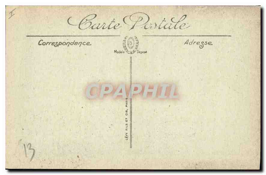 Arles — Intérieur de l'Église Saint-Trophime — Les Fonts Baptismaux — S. Lévy & Cie, Paris — Reverso