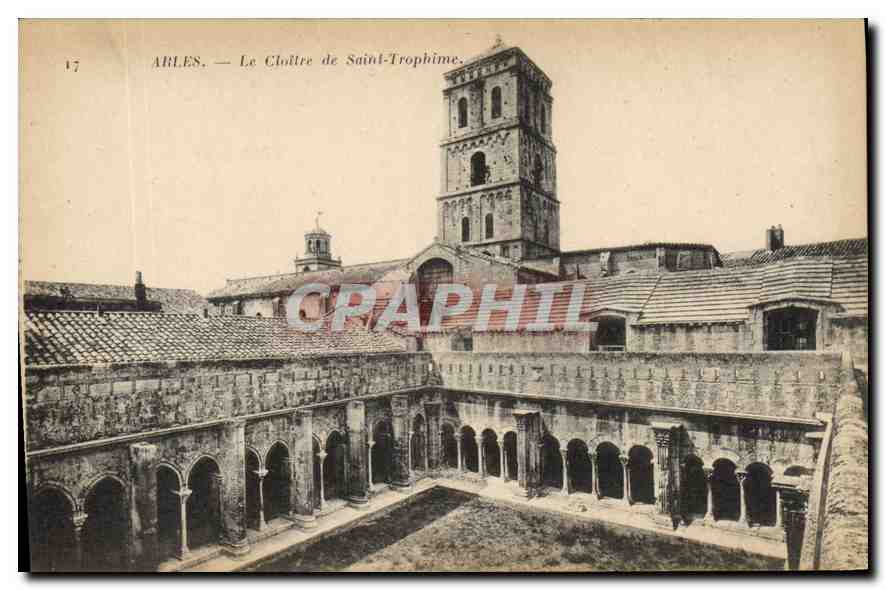 Arles — Le Cloître de Saint-Trophime — Impr. Phot. Neurbeke et Cie, Paris