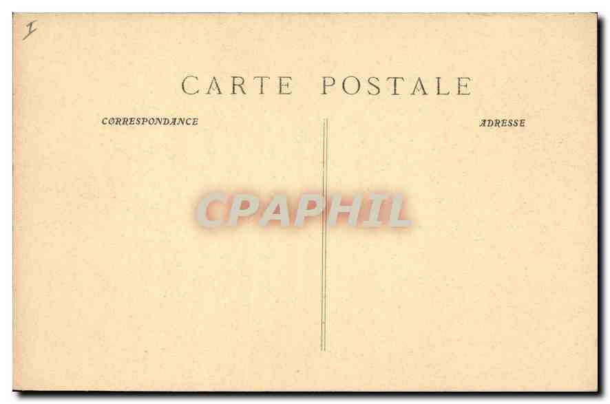Arles - Le Palais Constantin — éditeur P. Ruat, Marseille, n°9 — Verso
