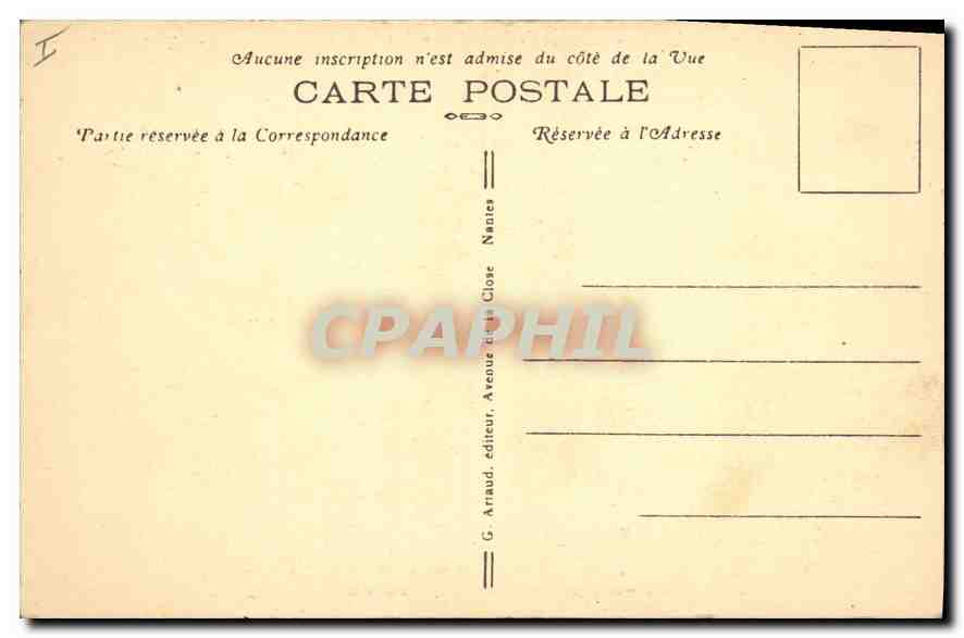CPA Arles Vestiges du Theatre Romain Tour des Sarrazins  — Back
