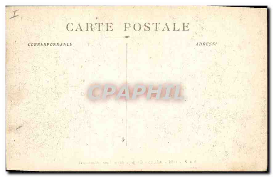 CPA Arles Chapelle de la Tour Aliscamps  — Verso