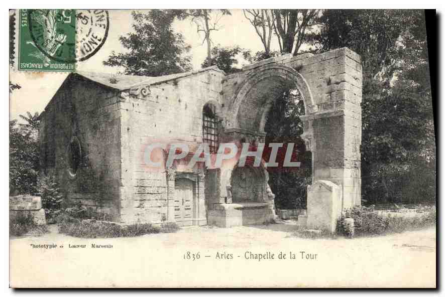 CPA Arles Chapelle de la Tour 