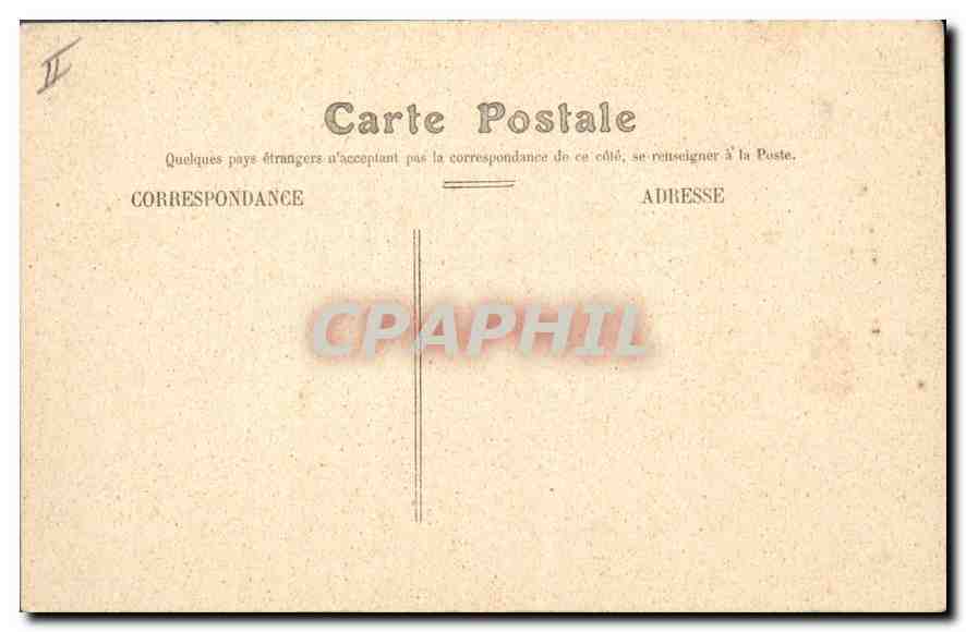 CPA Arles Eglise des Aliscamps  — Verso