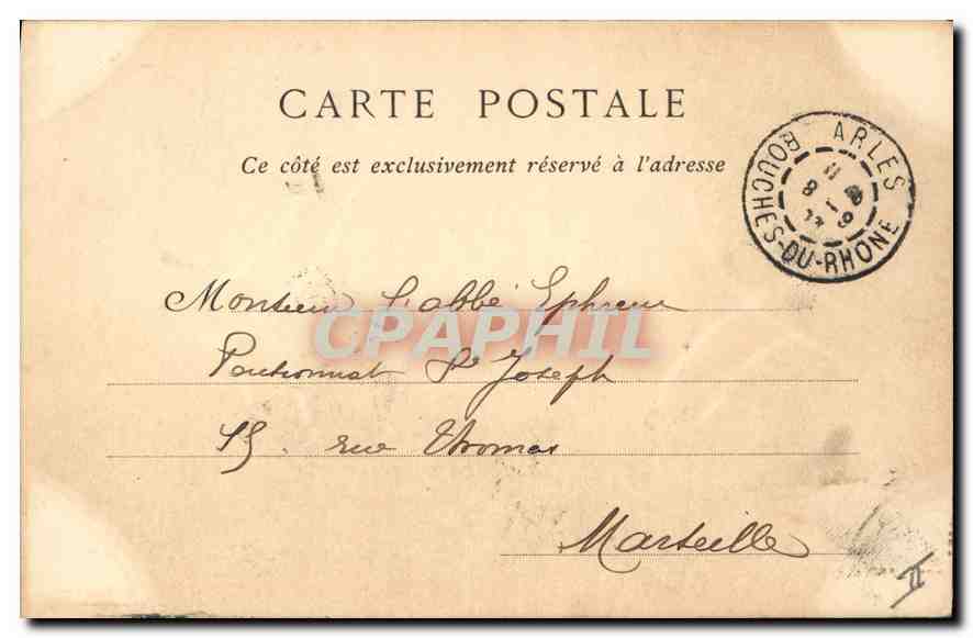 ARLES — Les Aïscamps — ND Phot — Verso
