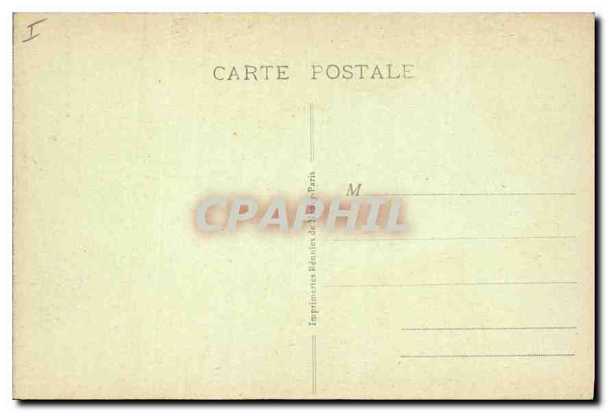 CPA Arles Les Alyscamps  — Rückseite