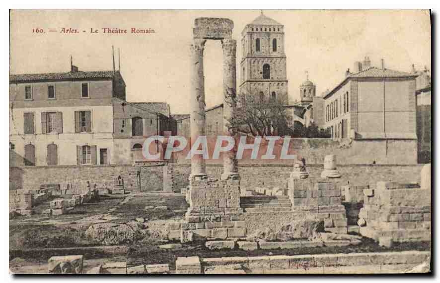 CPA Arles Le Theatre Romain 