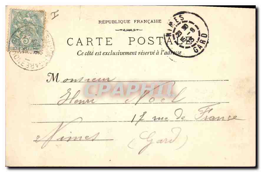 Arles - 1837 - Chapelle des Marquis de Porcelets — Phototypie E. Lacroix, Nîmes — Back