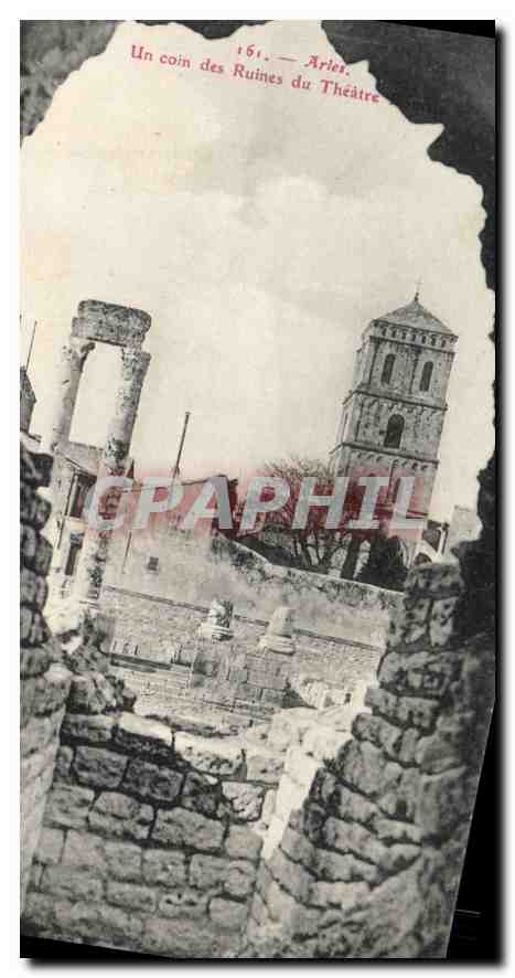 Aries — Un coin des Ruines du Théâtre — CPAPHIL n°161