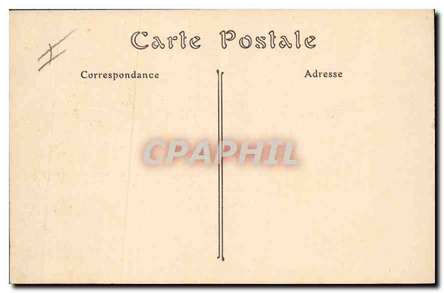 CPA Arles Vue d'ensemble des Ruines du Theatre antique  — Verso