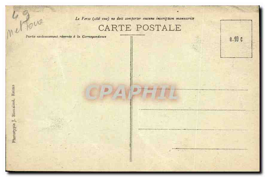 CPA St Jean du Marillais Groupe de l'Apparition  — Rückseite