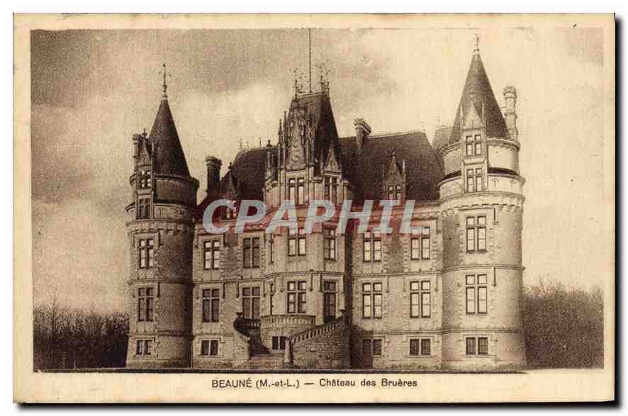 CPA Beaune M et L Chateau des Brueres 