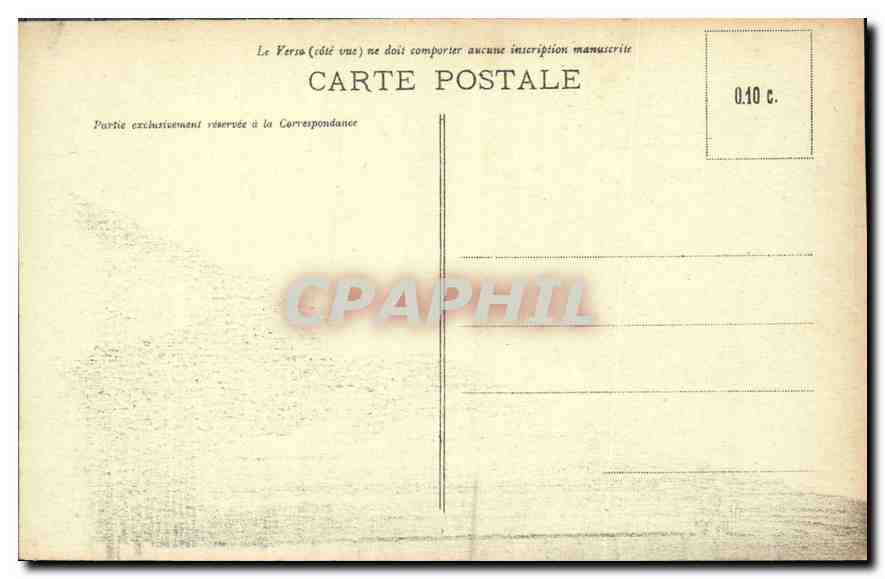 CPA Le Puy Notre Dame Interieur de l'Eglise  — Rückseite