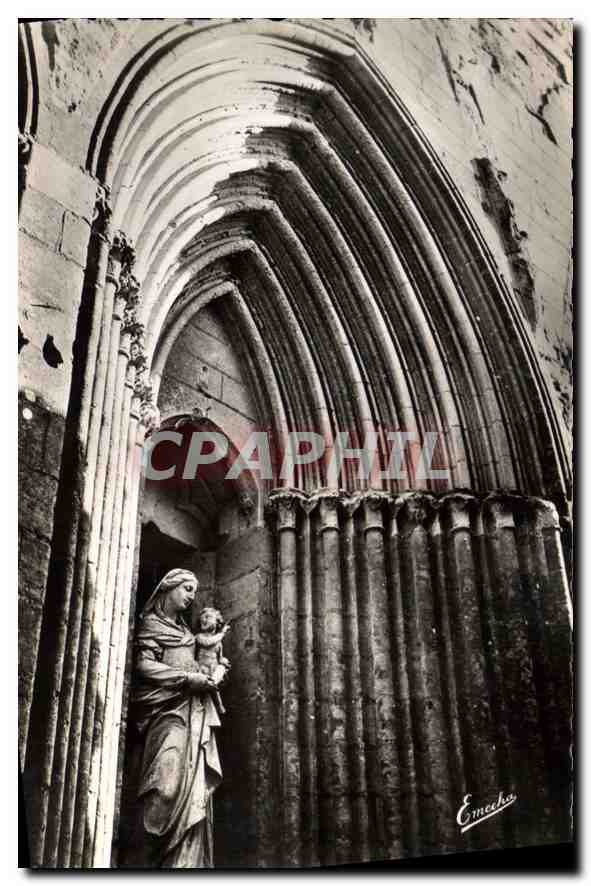 Statue de la Vierge à l'Enfant — Sanctuaire Marial du Puy - Angers — Éditeur Emecha