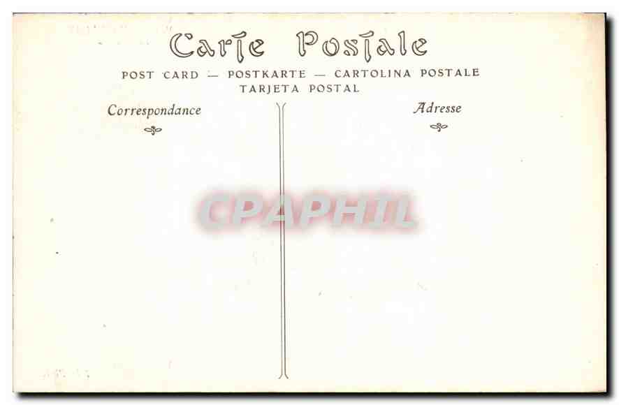 CPA Montreuil Bellay Le Chateau  — Verso