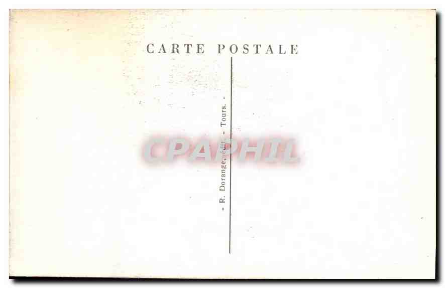 CPA Fontevrault M et L L Abbaye fondee a la fin du XI  — Rückseite