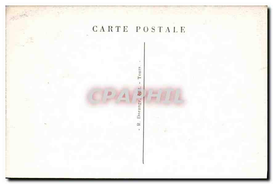 CPA Fontevrault M et L L'Abbaye Tombeaux de Richard Coeur de Lion roi d'Angleterre et d'Eleonore de  — Rückseite