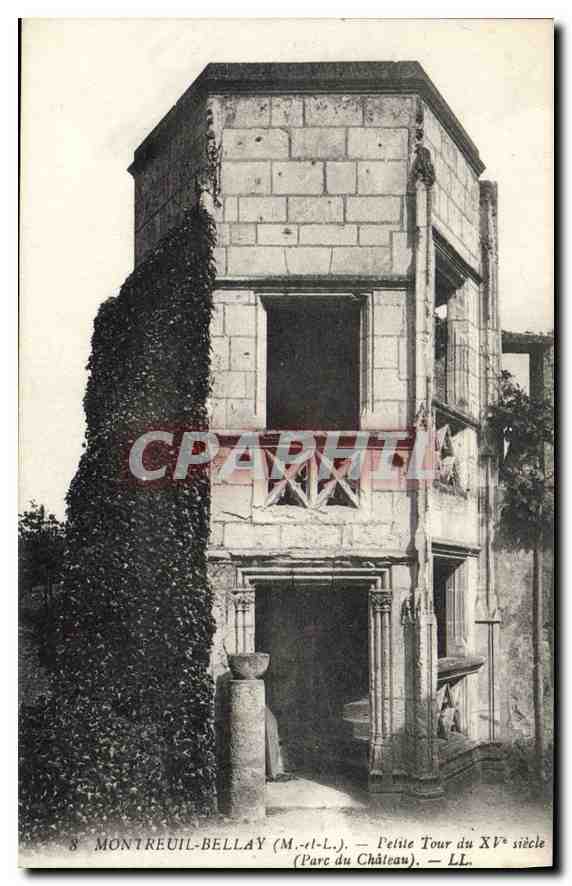 Montreuil-Bellay — Petite Tour du XVᵉ siècle (Parc du Château) — LL
