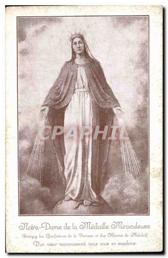CPA Notre Dame de la Medaille Miraculeuse 