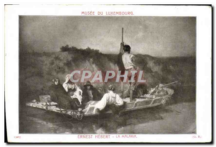 CPA Musee du Luxembourg Ernest Hebert La Malaris 