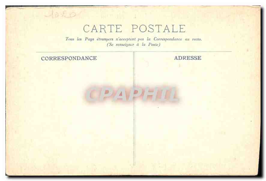 CPA Musee du Luxembourg Ernest Hebert La Malaris  — Rückseite