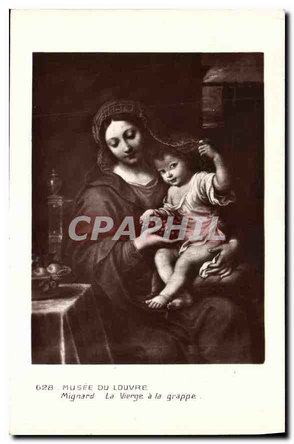 La Vierge à la grappe — Mignard — Musée du Louvre