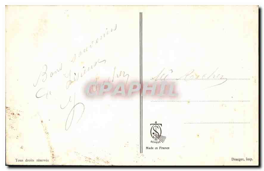 CPA Ste Therese de l'Enfant Jesus demande a son Pere la permission d'entrer au Carmel a 15 ans  — Verso
