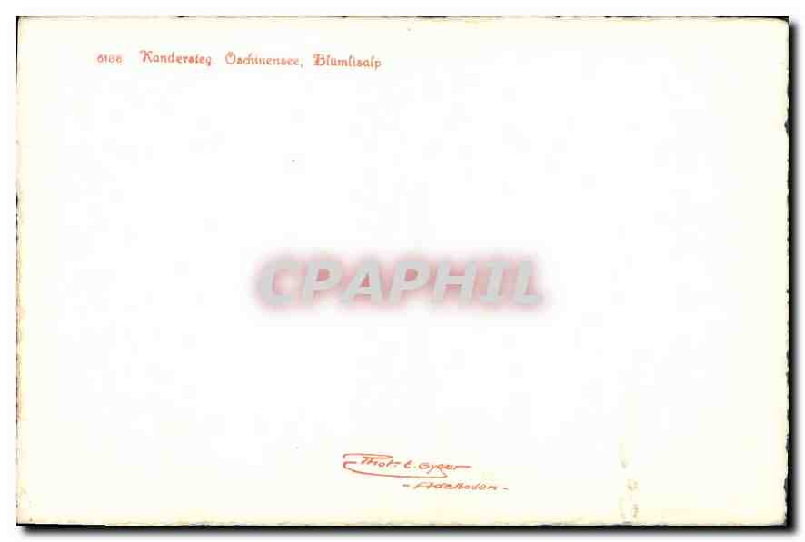 CPA Suisse — Rückseite