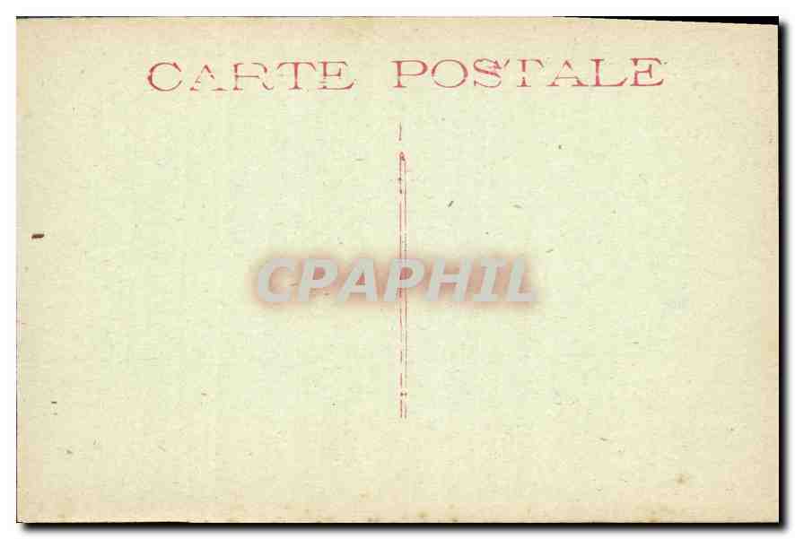 CPA Marseille La Caisse d'Epargne  — Rückseite