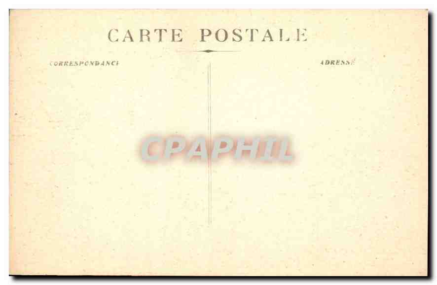 CPA Marseille Le Phare Ste Mairie et la Jetee  — Rückseite