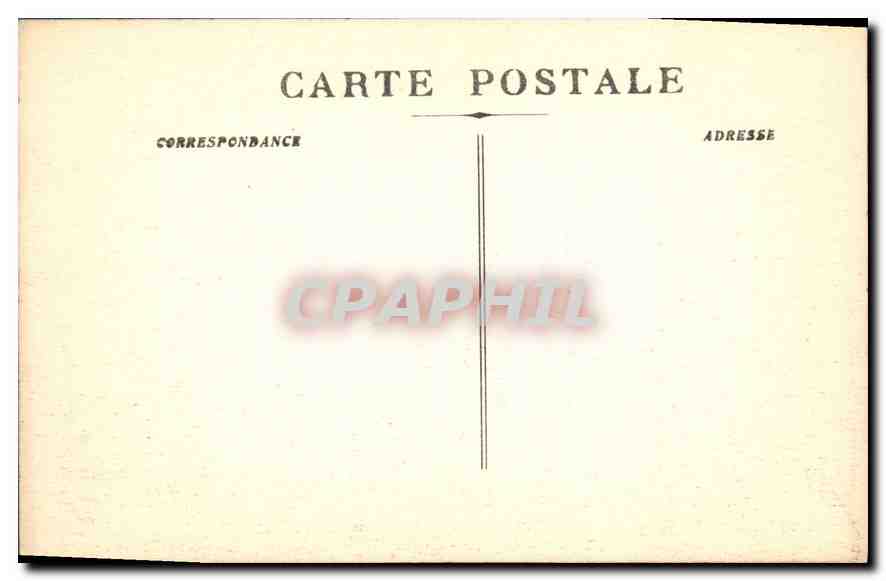 CPA Marseille Le Chateau d'If et les Iles  — Rückseite