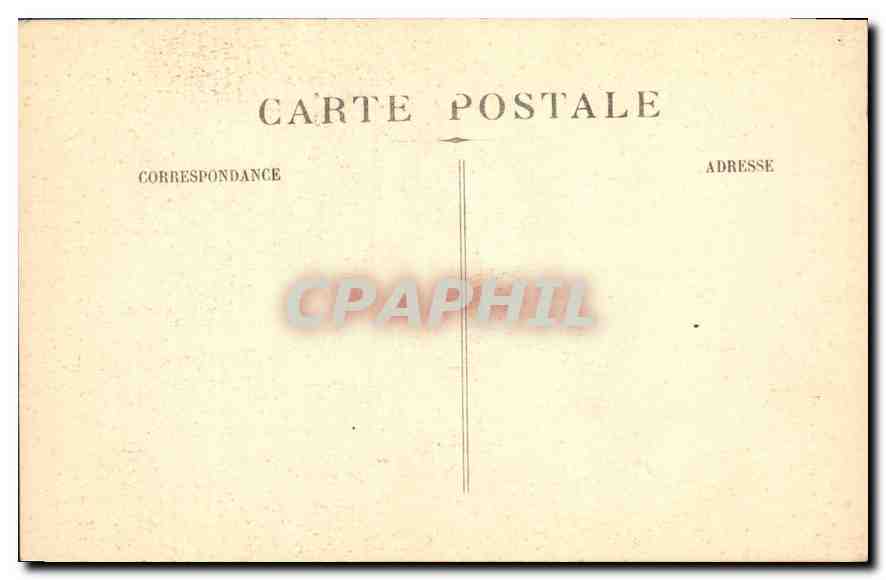 CPA Marseille Voilier sortant le soir du Vieux Port Bateau Voilier — Rückseite