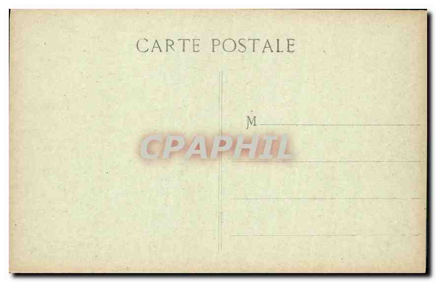 CPA Marseilles L'Hotel Dieu  — Rückseite