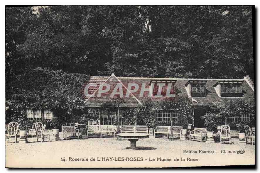 CPA Roseraie de l'Hay les Roses Le Musee de la Rose 