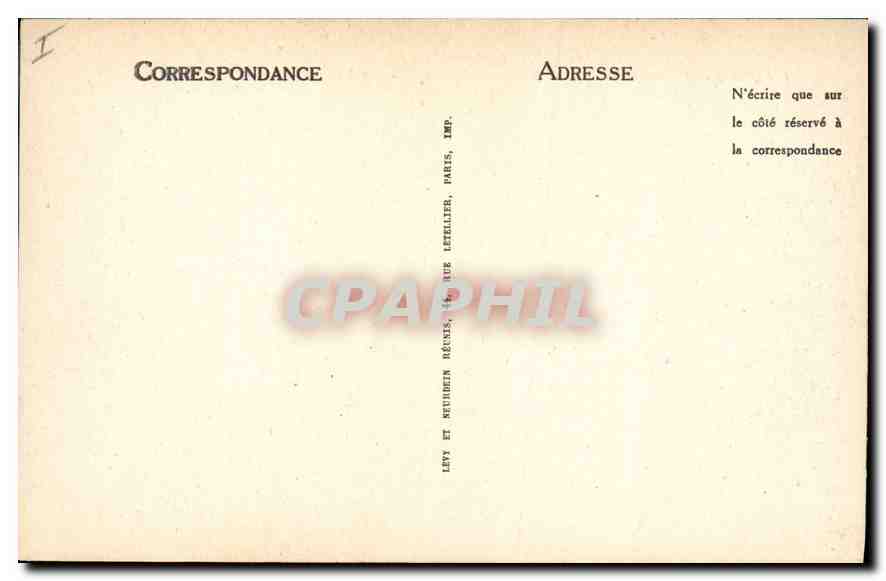 CPA Loudun Vienne l'Eglise Saint Hilaire du Martray Sud Est des XIV et XV sicles  — Verso