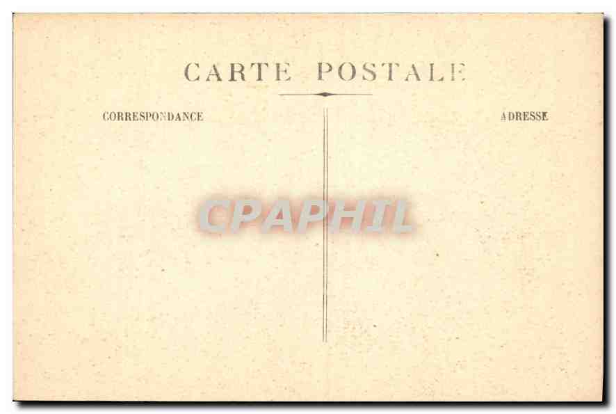 CPA Marseille Le Chateau d'If Bateau — Verso