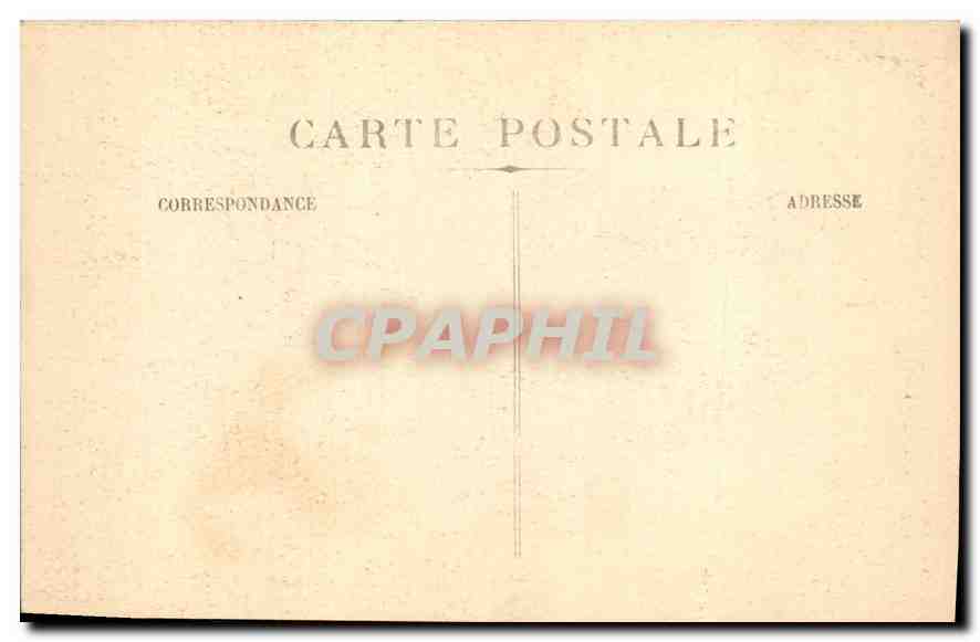 CPA Marseille ND de la Garde  — Rückseite