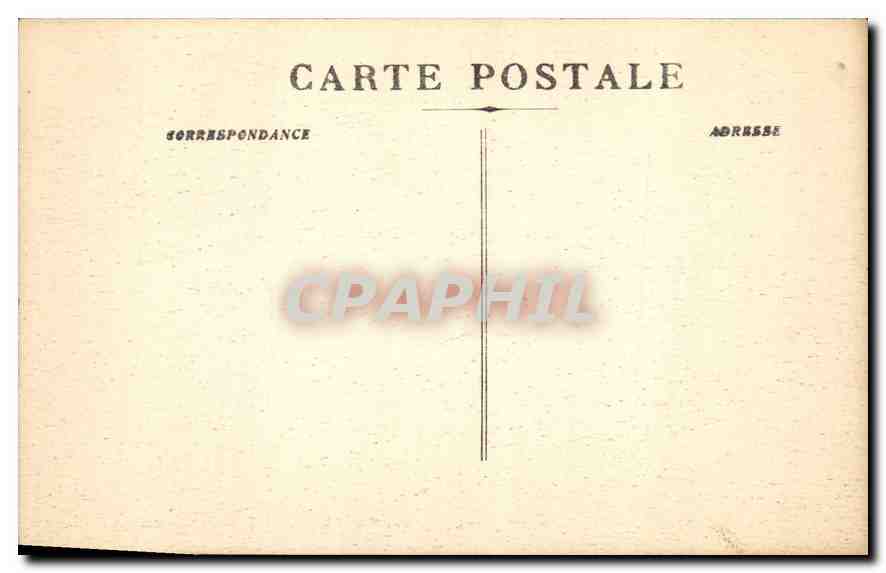 CPA Marseille Vue Generale prise de ND de la Garde  — Verso