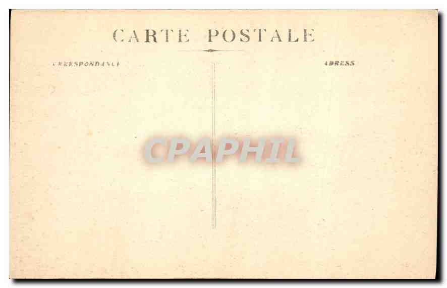 CPA Marseille Un coin du Vieux Port et ND de la Garde Bateaux — Rückseite