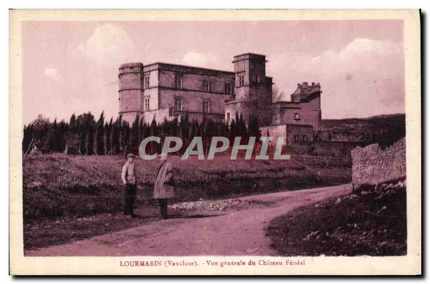 Lourmarin (Vaucluse) — Vue générale du Château Féodal — Édition Arts Curvilllon