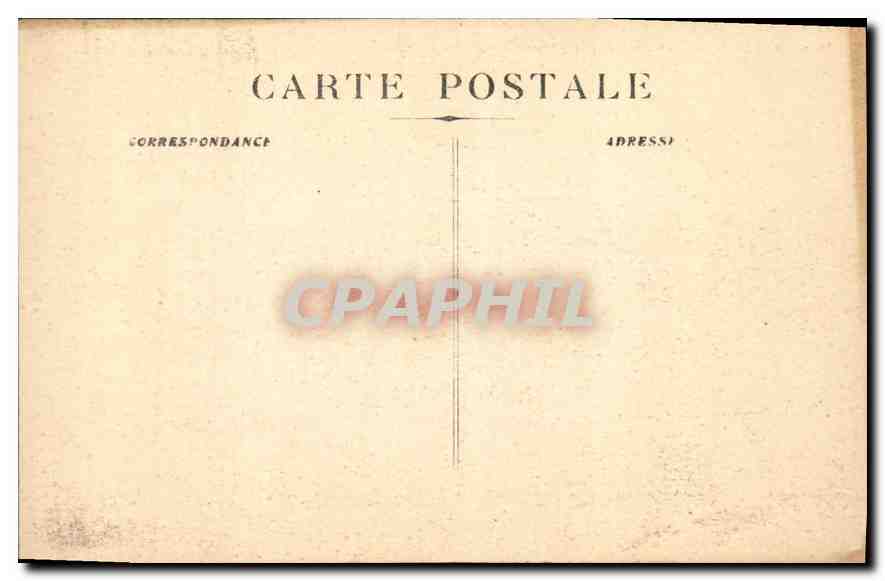 CPA Marseille Le Fort St Jean et l'entree du Vieux Port Bateau — Rückseite